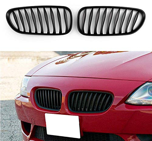 Kühlergrill für Z4 Serie 04–07 E85 E86, Mattschwarz