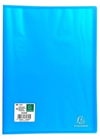 Porte vues prolypropylene semi rigide chromaline 60 vues - a4
