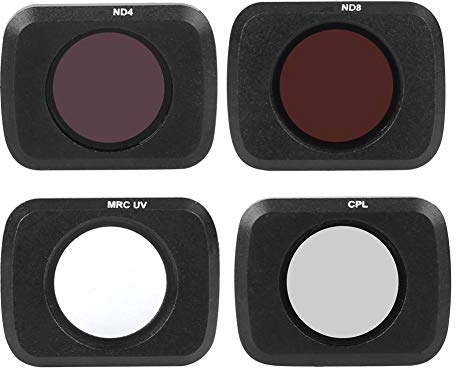 Yctze Objektivfilter, optisches Glas Junestar CPL UV ND4 ND8 Objektivfilter Polarisator Neutralfilter-Set Ersatz für Air2-Fotografiezubeh?r
