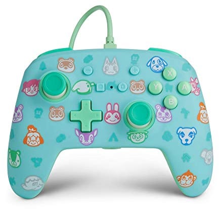 Verbesserter kabelgebundener PowerA-Controller für Nintendo Switch – Animal Crossing