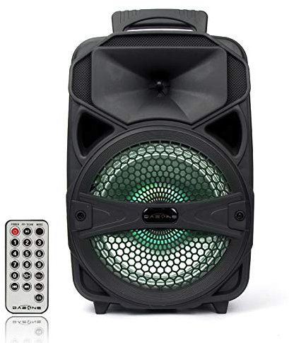Portable Speaker, Wireless Bluetooth Speakers Loud for Kids Party Computer/PC, DJ PA Speaker Karaoke Machine Support USB AUX TF Card FM Radio Remote Control