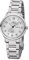 Atrium Herren-Armbanduhr Edelstahl Analog Quarz 10 bar mit Edelstahl Armband und Wochentag Datum Anzeige Silberfarben A39-30