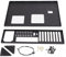 Mining Rig Frame, Computer SECC Chassis Motherboard Bracket Kit Open Design Support Motherboards within Approx. 305 x 245mm / 12.0 x 9.6in