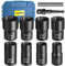 THINKPRO 10 PCS Bolt Nut Extractor Set, 1/2-Inch Drive Lug Nut Remover Socket Tool, Easy Out Bolt Extractor Set for Damaged, Frozen, Studs, Rusted, Rounded-Off Bolts & Nuts Screws