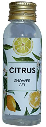 Hotel Line Ltd LIGNE DE COURTOISIE CITRUS HOTEL B&B - 100 pièces - GEL DE DOUCHE 30ml - SHOWER GEL 30ml