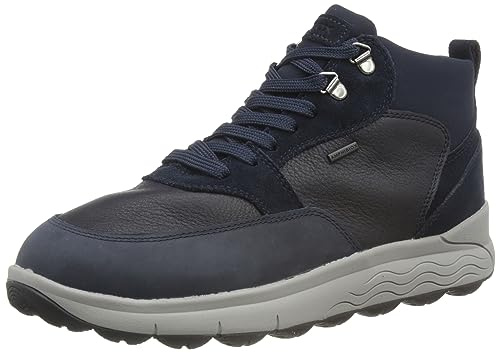 Geox Men's U Spherica 4x4 B ABX Ankle Boot, Navy, 8 UK