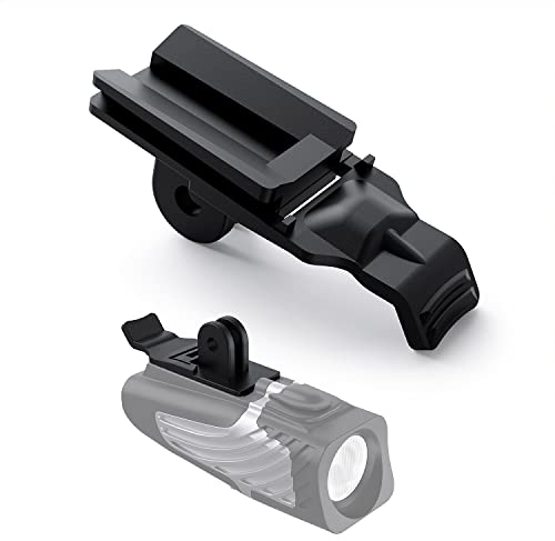 TUSITA Adaptateur de Lampe de Vélo Compatible avec Niterider Lumina, Lumina Micro, Mako Series - Support de Phare Compatible avec GoPro Action Cam's Adaptateur