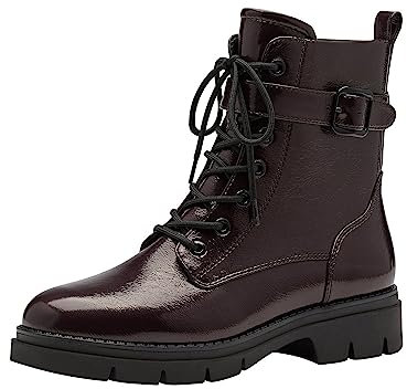 Tamaris Damen Stiefelette Vegan; BORDEAUX PATENT, EU 38
