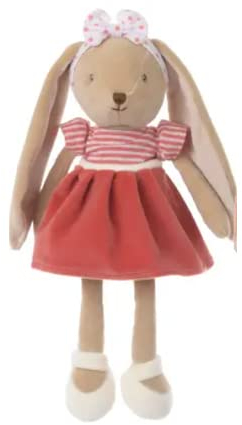 Bukowski Design AB Bunny Sisters: Schwestern Häschen Plüsch (30cm) (rot)