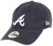 New Era Atlanta Braves MLB Team Navy 9Twenty Unstructured Strapback Cap - One-Size