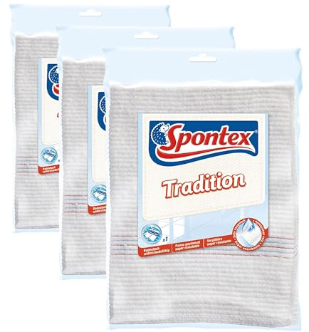 Spontex Bodentuch Tradition - Klassisches Bodentuch – (1x1 STK.) (Packung mit 3)