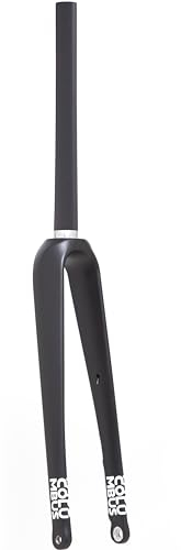 Cinelli Columbus Futura Gravel - Forcella Freno a Disco in Carbonio, Nero Opaco, 1 1/8 - 1 1/4