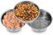 3 Pack Stainless Steel Cat Bowls, Metal Cat Food Bowls, Basic Dog Bowls for Small Dogs Puppy, Replacement Pet Feeding Bowls Dishwasher Safe(13.2cm)