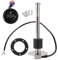 Hihaha Fuel Sending Unit and Gauge Kit Boat Fuel Sending Unit Marine Fuel Sender Unit Metal 165mm 6.5 Length 1 Set Silver Tone Black 0-190 Ohm