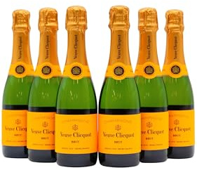 Veuve Clicquot - Yellow Label Brut - Champagne 37.5cl x 6 12.5% ABV (6 x 37.5cl)