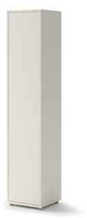 Friderik Bed Concept BC-21 Kleiderschrank für Schrankbett, Eintüriger Kleiderschrank, 218x45x46 cm (Kaschmirfarbe)