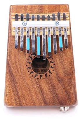 Kalimba Kalimba Daumen Klavier Kalymba 10/17-Tonne Acacia Anfänger Finger Piano Instrument(10 key EQ)