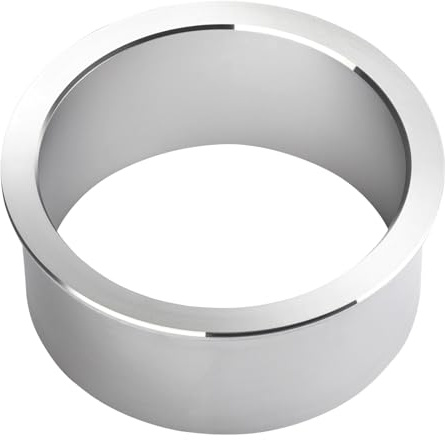 SOTECH Kabeldurchführung offen Einbau-Ø 80 mm/Außen-Ø 90 mm | echt Edelstahl poliert Kabelring Kabeldurchlass Kabelauslass