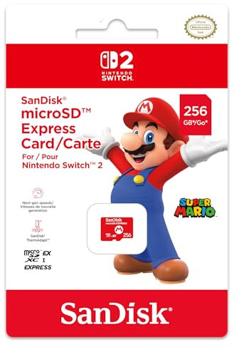 Nintendo SanDisk microSD Express Card for Nintendo Switch 2