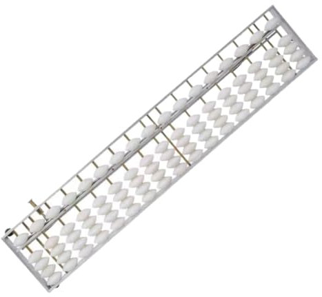 Rechenschieber Abacus Abakus, Chinesischer Und Japanischer Taschenrechner, Zählwerkzeug, Mathematik-Lernen For Anfänger, Mit Reset-Taste, 17 Ziffern Abacus Aufklärung