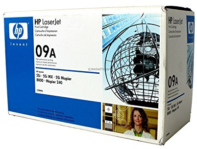 HP 09 A für Laserdrucker 15000páginas schwarz – Tonerpatrone (Patrone, schwarz, laser, HP LaserJet 8000, Mopier 240, LaserJet 5Si, 5Si Mopier, 15 – 90%,-20 – 40 °C)