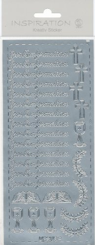 Kreativ Sticker Zur Konfirmation Ursus Inhalt 1 Stück 10x23