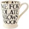 Emma Bridgewater Cocoa Mug 430 ml, Ceramic Coffee Cup Large - Stoneware Mug, Cappuccino, Latte, Coffee, Tea Cup - Beautiful Mugs, Birthday Gift - Coffee Mug Black Writing
