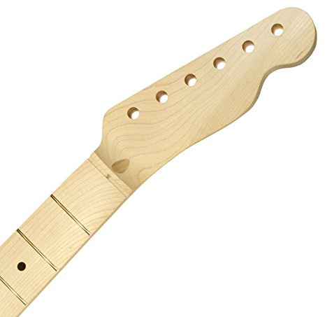 Allparts TMO-FAT Hals für Tele 1 Stück Maple Ersatz und Kleinteile für E-Gitarre