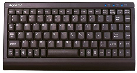KeySonic RaidSonic ACK-595C+ - Tastatur - PS/2 - USB - (12506 (GER))
