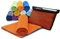 gipfelsport Mikrofaser Handtuch - Microfaser Handtücher Set, Strandtuch, Badetuch I groß, schnelltrocknend I für Sport, Beach, Reise, Outdoor, Camping I leicht, dünn, klein I Set2 I Orange