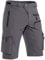 Hiauspor Shorts Herren, Sommer Leichte Schnelltrocknend mit 5 Taschen Cargo Bermuda Wanderhose Sport Chino Trekking Outdoor MTB Hose Männer Kurz Atmungsaktiv Stretch (Grau, XL)
