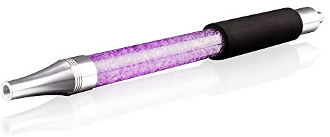 K King’z Ice Bazooka Shisha Lila XL 37cm [1 Stück] | Shisha Eisschlauch mit edlem Design für EIN kaltes und erfrischendes Raucherlebnis - Mit Schaumstoff zum Schutz Ihrer Hände | Inklusive eBook