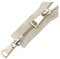 5# Doppi cursori 60/70/80/90/100/120/150cm Chiusura automatica Cerniera in metallo dorato per accessori da cucito per indumenti, Beige, 70cm
