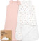 KeaBabies 2er-Pack Bio-Schlafsäcke 100% Baumwolle – Babyschlafsack, tragbare Babydecke, Schlafsack für Babys, Pucksack für Kleinkinder, Neugeborene, Säuglingsschlafsack,Mädchen,Junge(Butterflies, M)