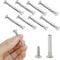 YankMooM 50 Set Cupboard Joining Bolts Screws,M4 Furniture Connecting Screws Bolts metal connecting screws bolts for Connecting Furniture Cupboard Cabinet (31-40mm)