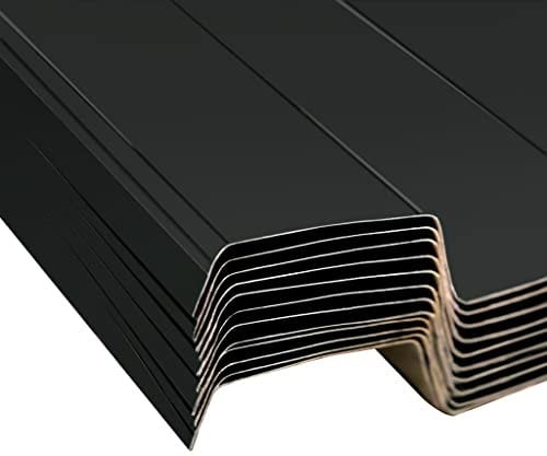 Kangmusi kangmusi145720 - Paneles de techo (12 unidades, acero galvanizado, antracita)