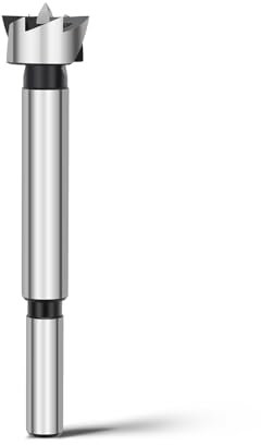 Broca Forstner de 16 mm para madera, diámetro de 16 mm, longitud 90 mm con mango redondo de 8 mm