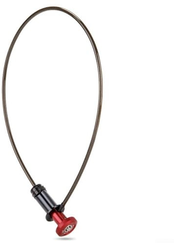 YUANGANG Antivol pour vélo, casque - Équipement de vélo de montagne - Cadenas de câble pour vélo électrique, scooter, skateboard (B)