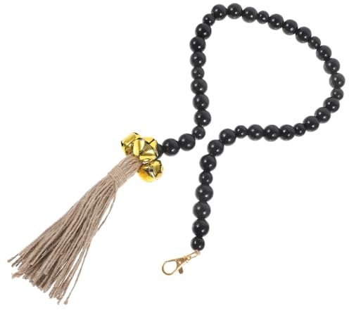 Milisten Pet Dog Hanging Doorbell Dog Training Bell Rustic Bell Easy to Install Safe for Pet Versatile Use