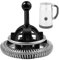 Ersatzfrother -Schneebesen - Kaffeemaschine Whisk Frother, Multifunktionaler Belüfter | Ersatzstrafe für Milch, Latte und Cappuccino, Kaffeemaschine für Kaffeemaschine und Milchschaum