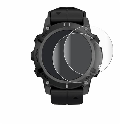 BROTECT 2 Stück Full-Cover Schutzfolie für Garmin Descent G2 Full-Screen Displayschutz-Folie [3D Curved, Anti-Fingerprint, Kristall-Klar]