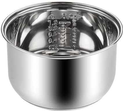 VUIUYOIES Efficient Materials Rice Uniform Heat Stainless Pot For Cooker Cost-effective Zojirushi Cooker Parts Non-stick Soft Better