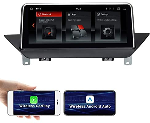 Generisch 10,25 Android 12 GPS-Radio für BMW X1 E84 (2009-2015) – Touchscreen, CIC-System, iDrive, WLAN, Bluetooth, Mirror Link, Lenkradsteuerung