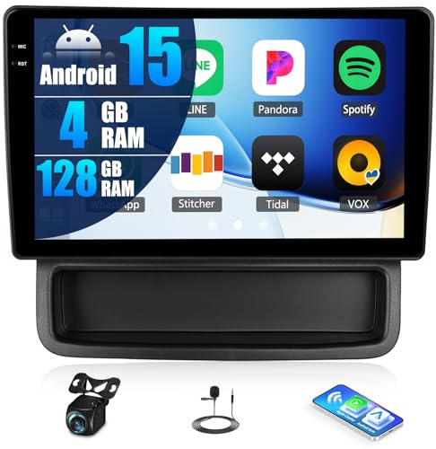 Android 15, 4G+128G CAMECHO Radio Coche para Renault Trafic 2 Opel Vivaro A 87R Nissan Primastar 2010-2014 Carplay Android Auto, Radio para Coche de 10 Pulgadas con GPS WiFi BT FM/RDS EQ SWC Cámara