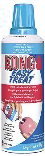 KONG Puppy Easy Treat - Einfach zu verwendendes Leckerli für Hundespielzeug - Schonender Snack für Welpenmägen