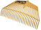 Kerbl Laubrechen und -gabel, 26Zk., 60cm breit