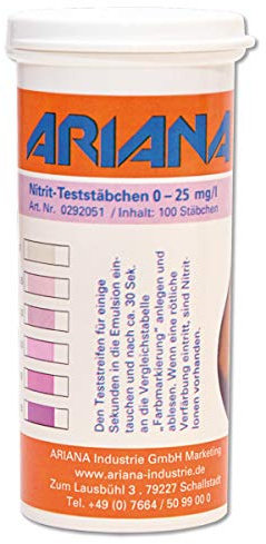 Ariana Ersatz-Nitrit-Teststreifen, 100 Stück