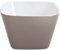 KAHLA 206010A72648C Pronto Colore kleine Schale eckig 6x6 cm warm gray|taupe Schälchen aus Porzellan