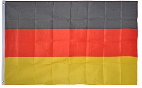 XXL Deutschlandfahne Fahne Flagge 90x150 cm mit Ösen