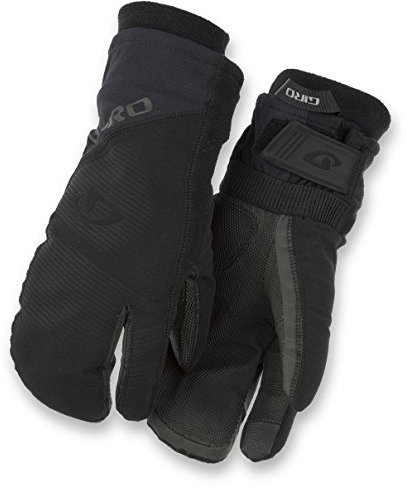 Giro 100 Proof Erwachsene Unisex Winter Fahrradhandschuhe – Schwarz (2018), XS